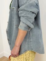 Camisa Jeans Oversized