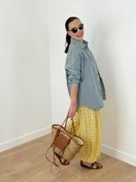 Camisa Jeans Oversized