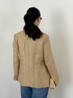 Blazer Tweed Dourado