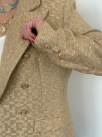 Blazer Tweed Dourado