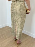 Conjunto de Organza Bordado