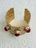 Bracelete Pedras Vermelhas