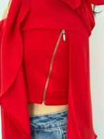 Blusa Assimétrica Vermelha