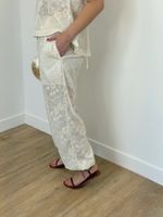 Calça Aladim Bordada