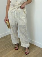Calça Aladim Bordada