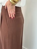 Calça Pantalona Marrom