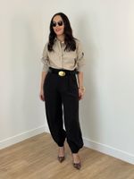 Cinto de Croco Preto