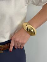Bracelete Grande Dourado