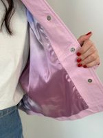 Camisa Angel de Couro Rosa