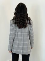 Blazer Xadrez Oversized