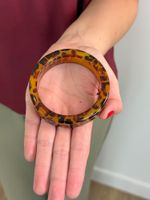 Bracelete de Resina Animal Print