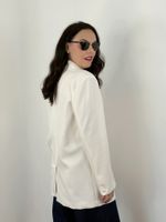 Blazer Branco Oversized
