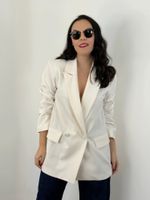 Blazer Branco Oversized