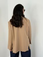 Blazer Bege Oversized