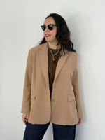 Blazer Bege Oversized
