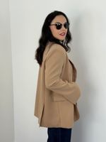 Blazer Bege Oversized