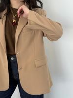 Blazer Bege Oversized