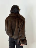 Jaqueta Pelucia Marrom