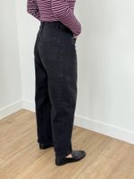 Jeans Barrel Preto