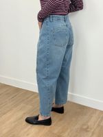 Jeans Barrel Azul