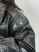 Jaqueta Biker Oversized Black