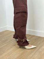Calça Marrom Reta