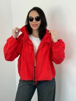 Jaqueta Tactel Vermelha