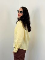 Camisa de Linho Amarelo