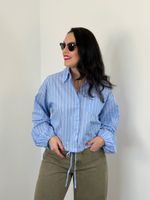 Camisa Listrada Azul