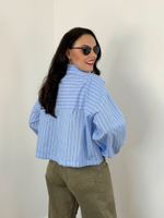 Camisa Listrada Azul