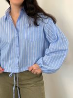 Camisa Listrada Azul