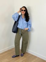 Camisa Listrada Azul