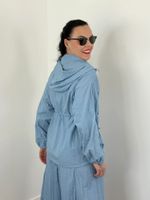 Blusa de Tactel Azul