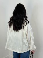 Jaqueta de Tactel Branco