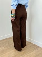 Calça de Rami Marrom