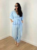 Calça Aladim Azul Claro