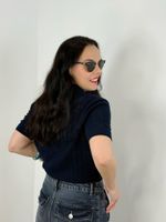 Polo Tricot Marinho