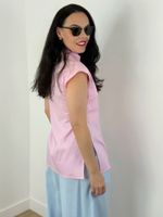 Regata em Tricoline Rosa