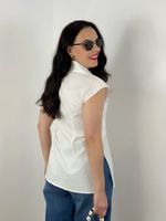 Regata em Tricoline Branco
