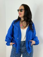 Jaqueta de Tactel Azul Royal