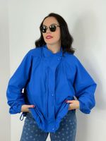 Jaqueta de Tactel Azul Royal
