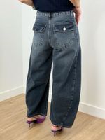 Jeans Barrel Escuro