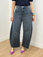 Jeans Barrel Escuro