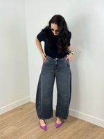 Jeans Barrel Escuro