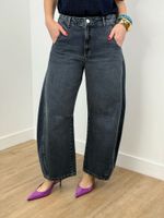 Jeans Barrel Escuro