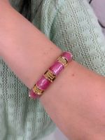 Bracelete Rosa Claro