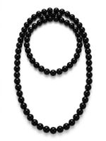 Colar Esferas Preto
