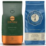 Café em Grãos Orfeu Clássico e Helena 100% Arábica - Combo 2 x 1Kg