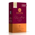 Café Orfeu Torrado e Moído Acauã 100% Arábica - 250g Moagem Fina