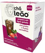 Chá Leão Água Gelada - Chá Preto e Frutas Vermelhas 10 Sachês